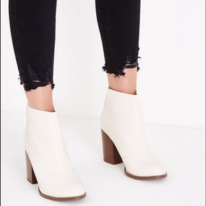 White Ankle Boots